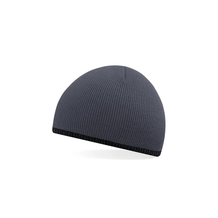 Two-Tone Pull-On Beanie