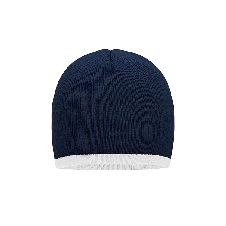 Beanie With Contrasting Border