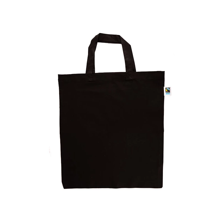 Fairtrade Cotton Bag Short Handles