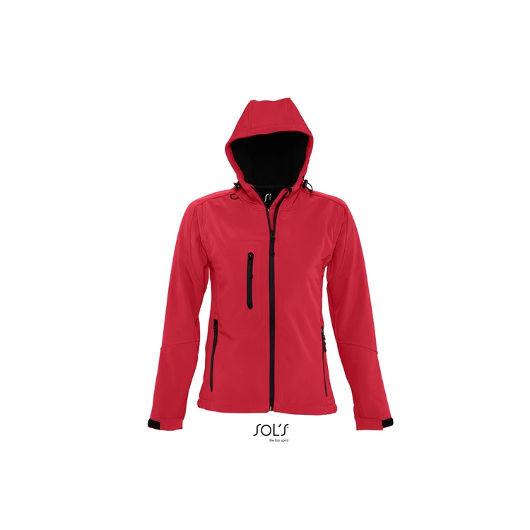 Women's Hooded Softshell Jacket Replay