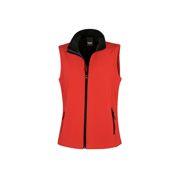 Women's Printable Soft Shell Bodywarmer