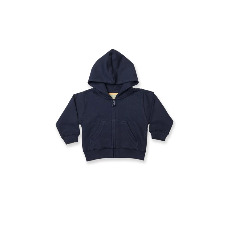 Zip Through Hooded Sweatshirt