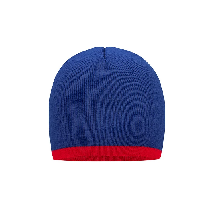 Beanie With Contrasting Border