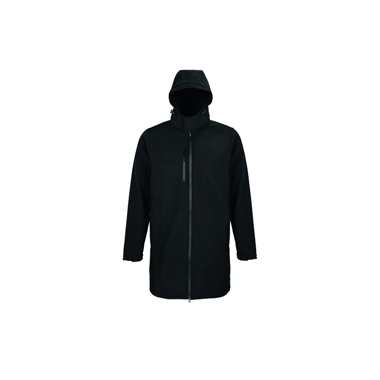 Men's Long Softshell Coat Achille