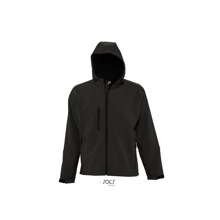 Men's Hooded Softshell Jacket Replay