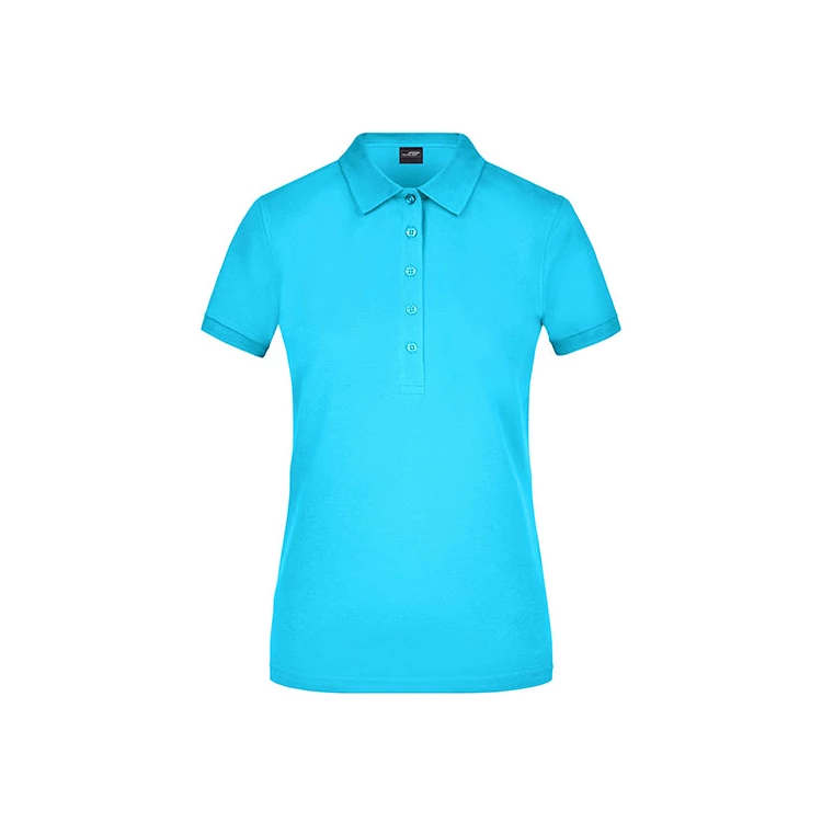 Ladies' Elastic Polo Piqué