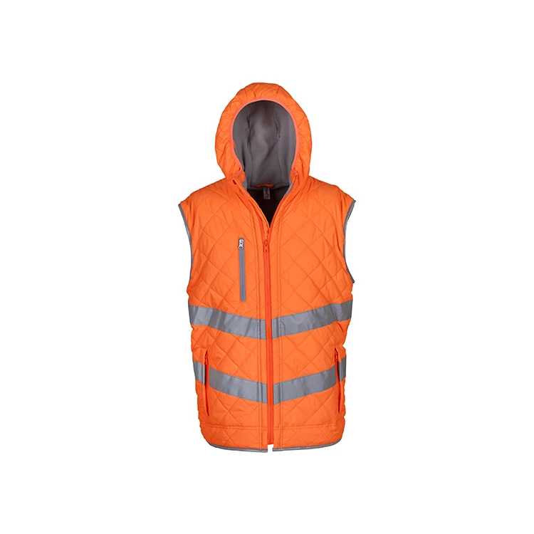 Hi-Vis Kensington Hooded Gilet