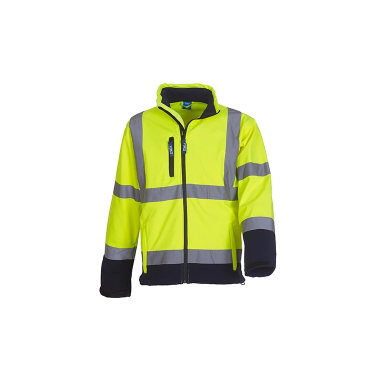 Hi-Vis 2 Bands & Braces Softshell Jacket