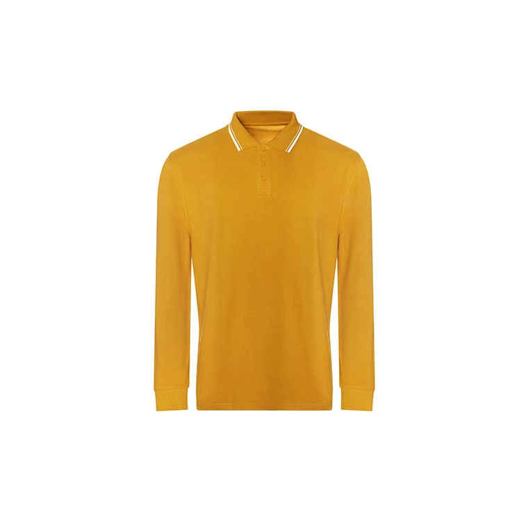 Long Sleeve Tipped 100 Polo