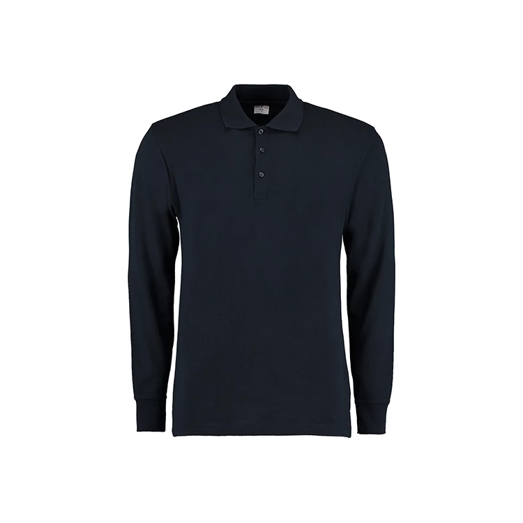 Men's Classic Fit Long Sleeve Polo Shirt