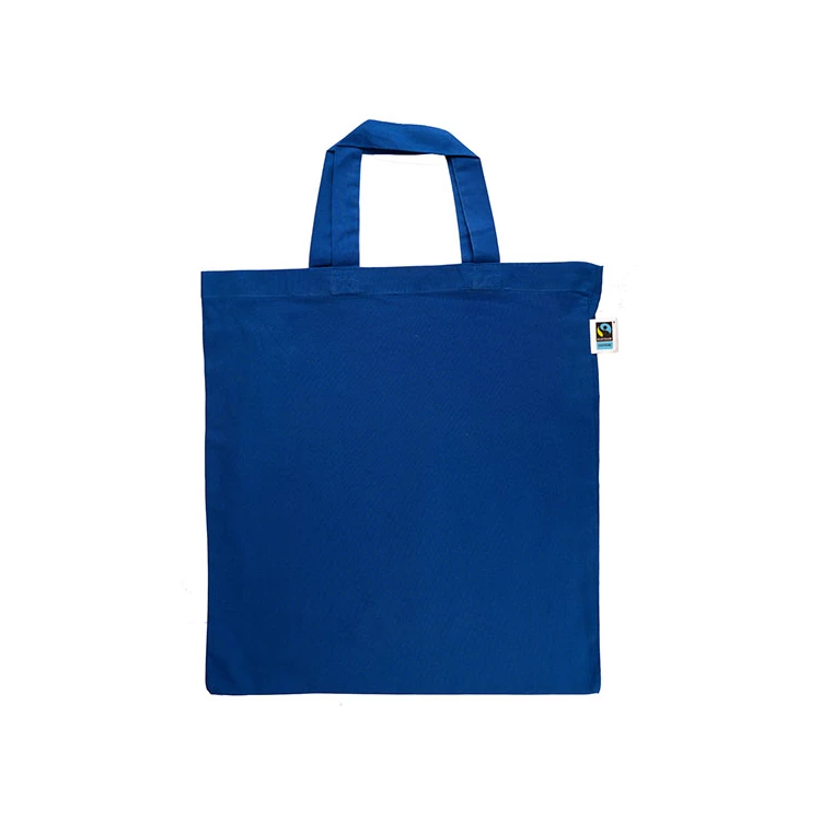 Fairtrade Cotton Bag Short Handles