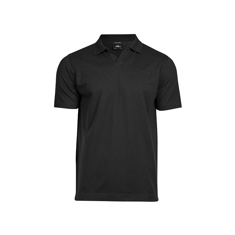 Luxury Stretch V-Neck Polo