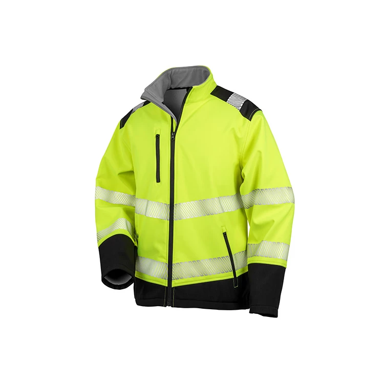 Printable Ripstop Safety Softshell Jacket