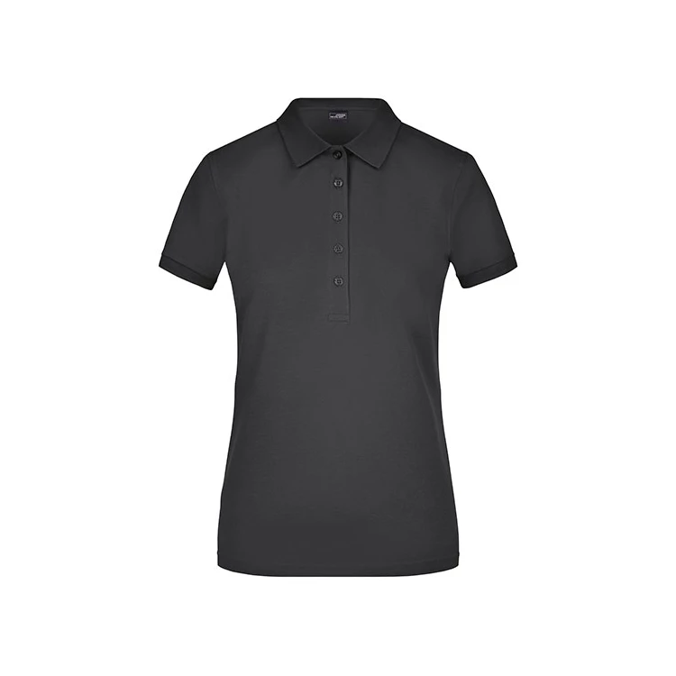 Ladies' Elastic Polo Piqué