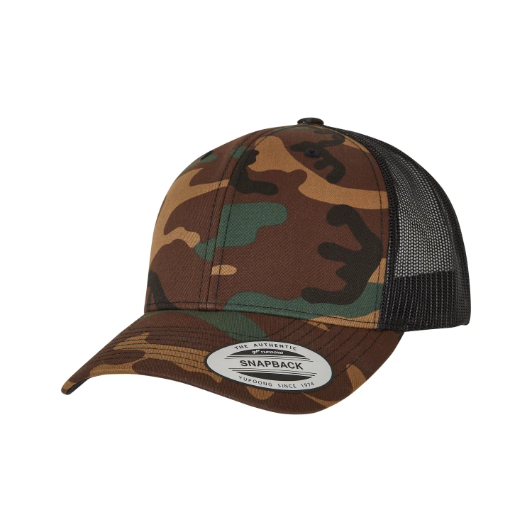 Retro Trucker Camo Cap