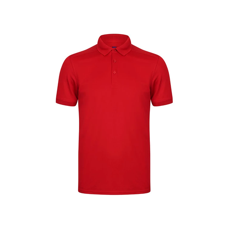 Men's Slim Fit Stretch Polo Shirt + Wicking Finish