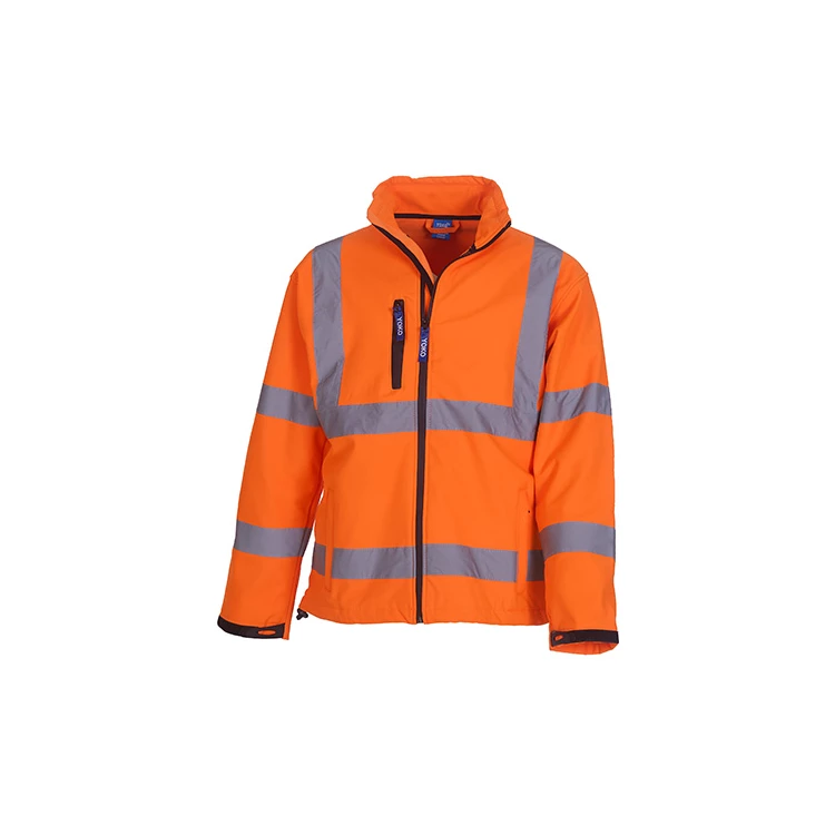 Hi-Vis 2 Bands & Braces Softshell Jacket