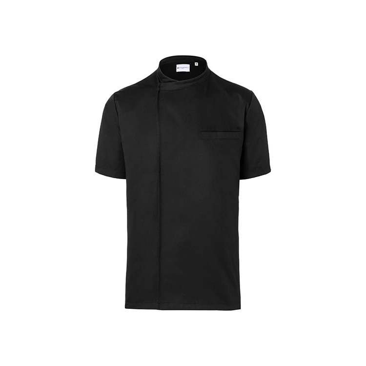 Short-Sleeve Throw-Over Chef Shirt Basic