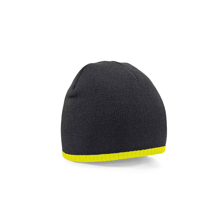 Two-Tone Pull-On Beanie