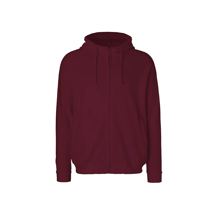 Unisex Hoodie With Hidden Zip