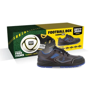 Promobox\u0020Cador\u0020met\u0020gratis\u0020voetbal,\u0020voetbal\u0020shirt\u0020\u0026\u0020kousen - blue