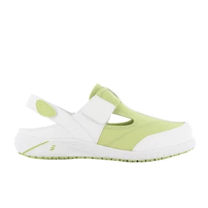 Sandaal\u0020in\u0020rekbare\u0020lycra - lime green