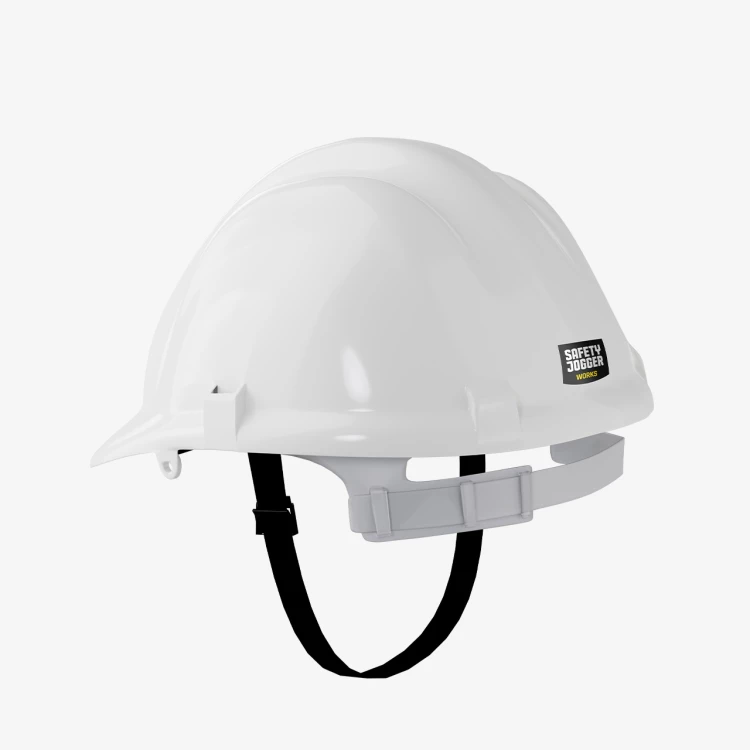 Veelzijdige helm met kinband die een veilige pasvorm, ventilatie en de hele dag comfort biedt