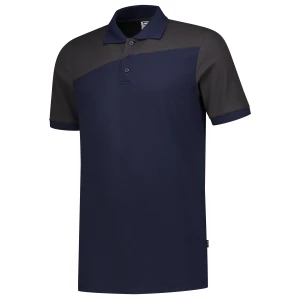 Poloshirt\u0020Bicolor\u0020Naden - InkDarkgrey