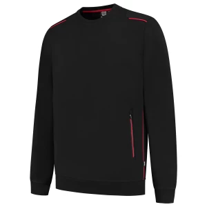 Sweater\u0020Accent - BlackRed