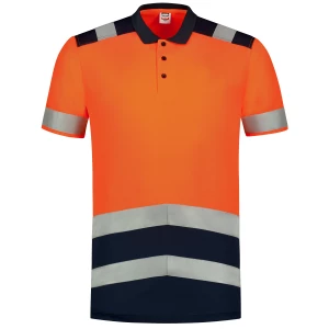 Poloshirt High Vis Bicolor