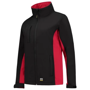 Softshell\u0020Bicolor\u0020Dames - BlackRed