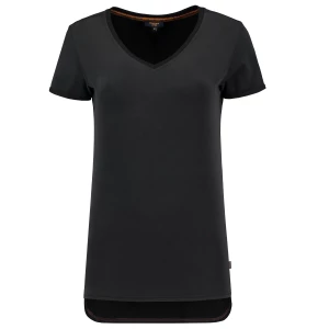 T-shirt Premium V Hals Dames