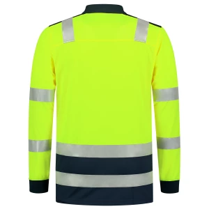 Poloshirt High Vis Bicolor Lange Mouw