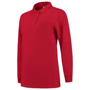 Polosweater\u0020Dames - Red