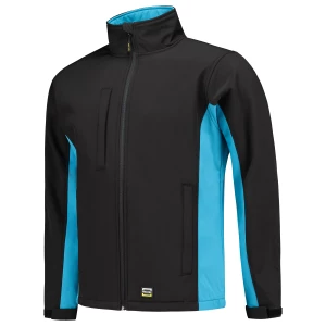 Softshell\u0020Bicolor - BlackTurquoise