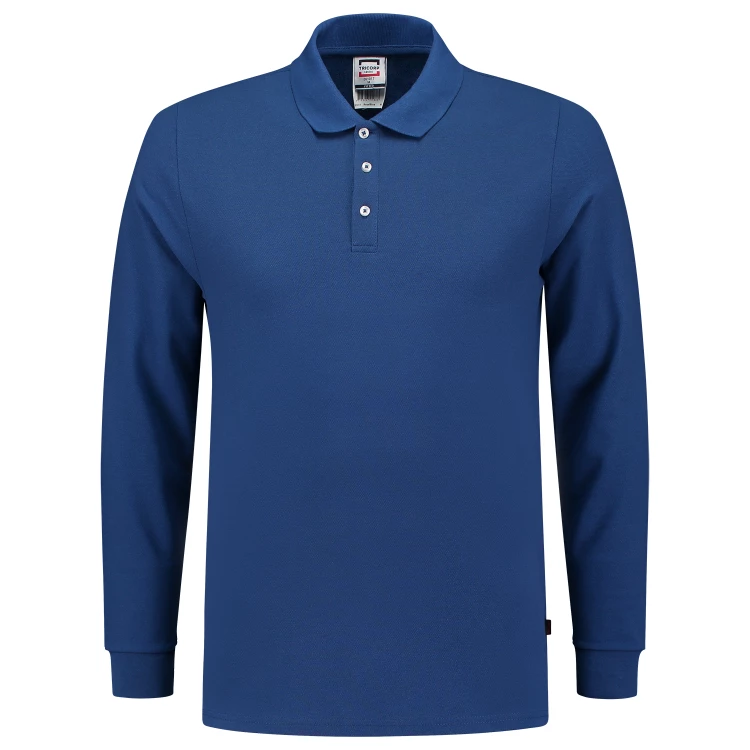 Poloshirt Fitted 210 Gram Lange Mouw