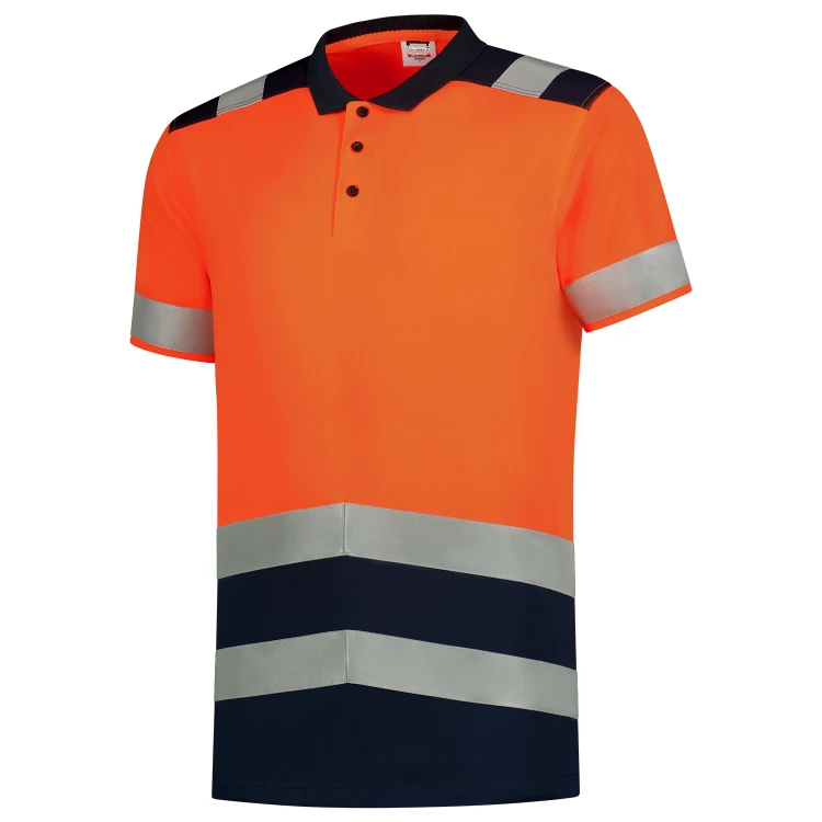 Poloshirt High Vis Bicolor