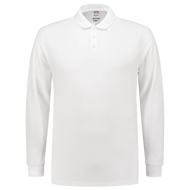 Poloshirt Fitted 210 Gram Lange Mouw