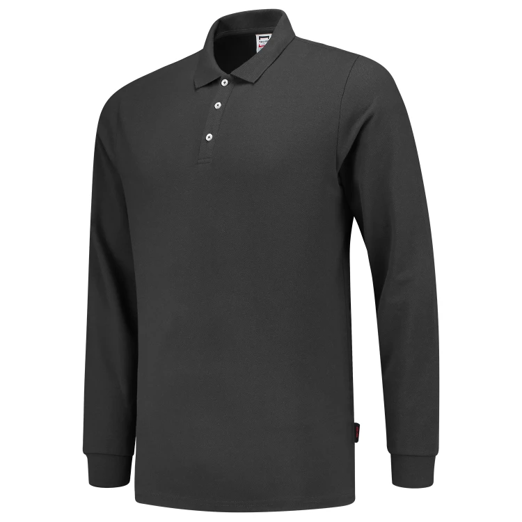 Poloshirt Fitted 210 Gram Lange Mouw